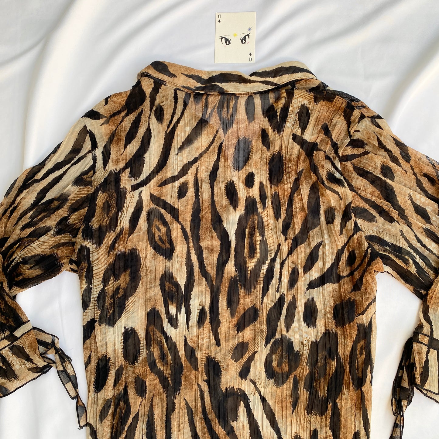 ANIMAL PRINT SHIRT (Fits Bust : 34-38, M/L)