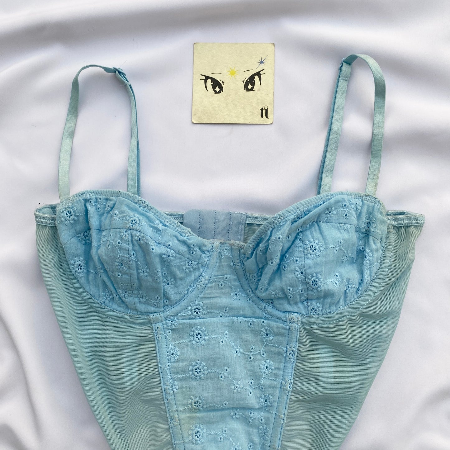 EYELET CORSET FROM GLASSONS (XS/S)