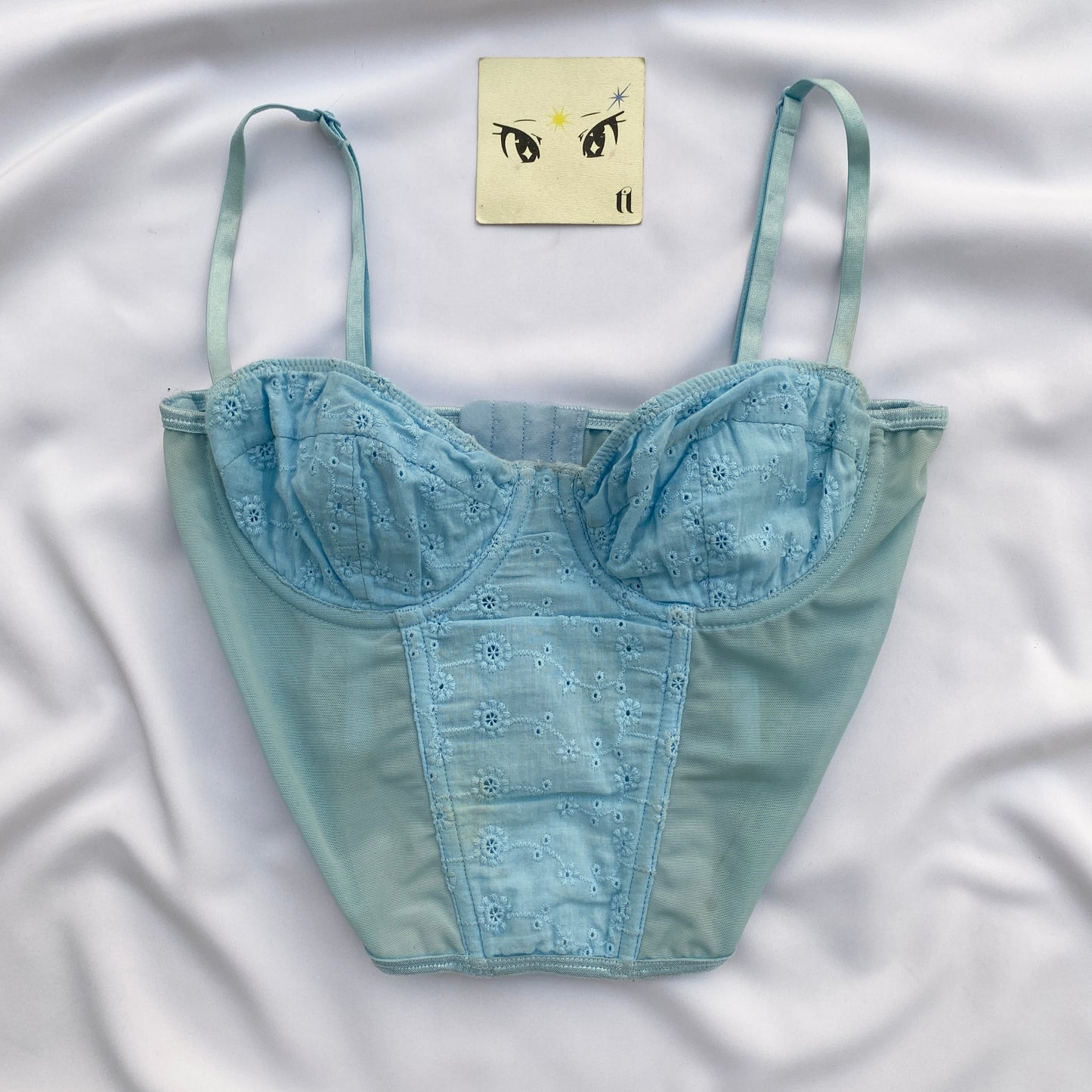 EYELET CORSET FROM GLASSONS (XS/S)