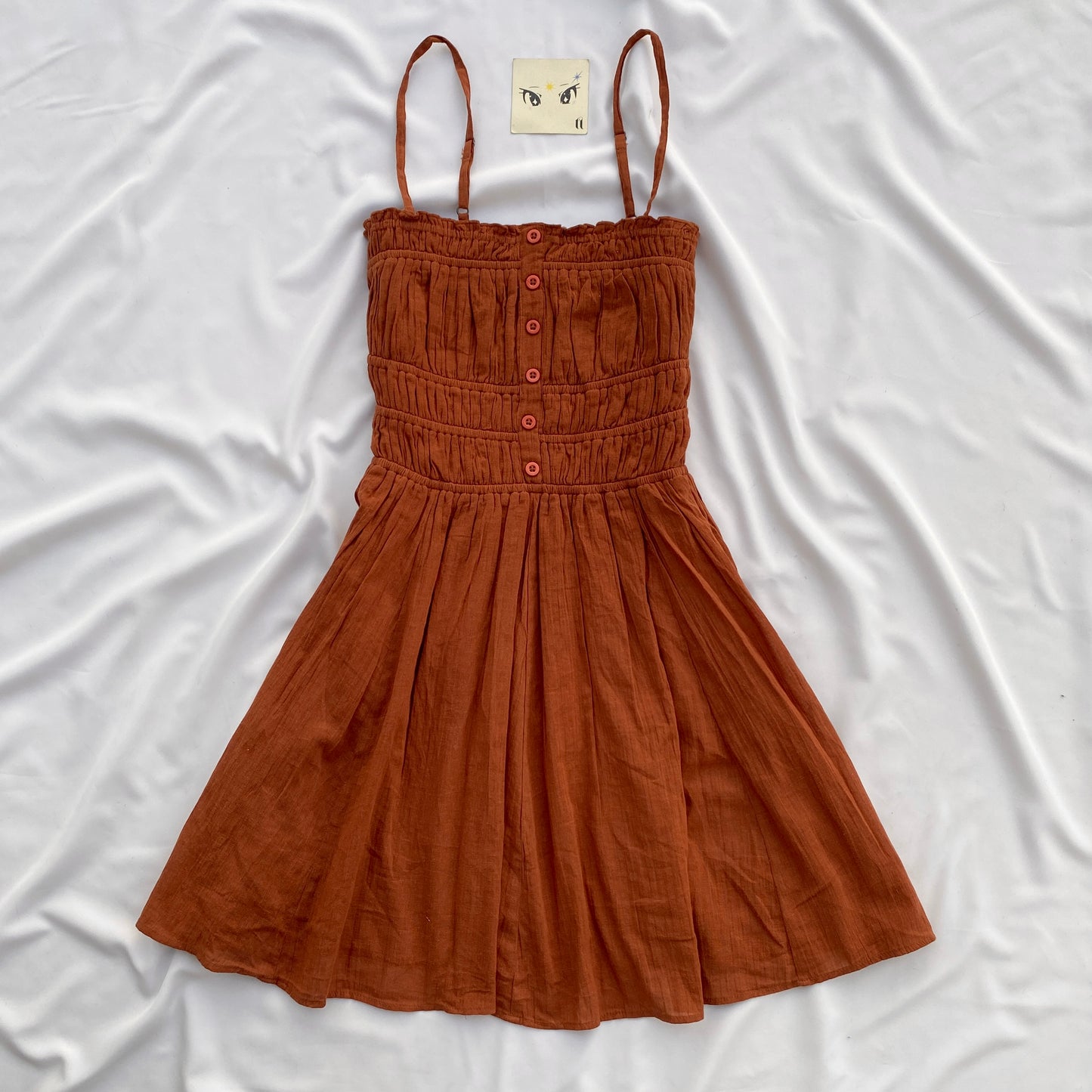 BROWN DRESS FROM AEROPOSTALE (XS/S/M)
