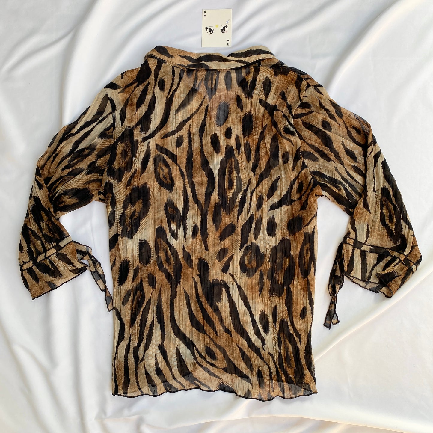 ANIMAL PRINT SHIRT (Fits Bust : 34-38, M/L)
