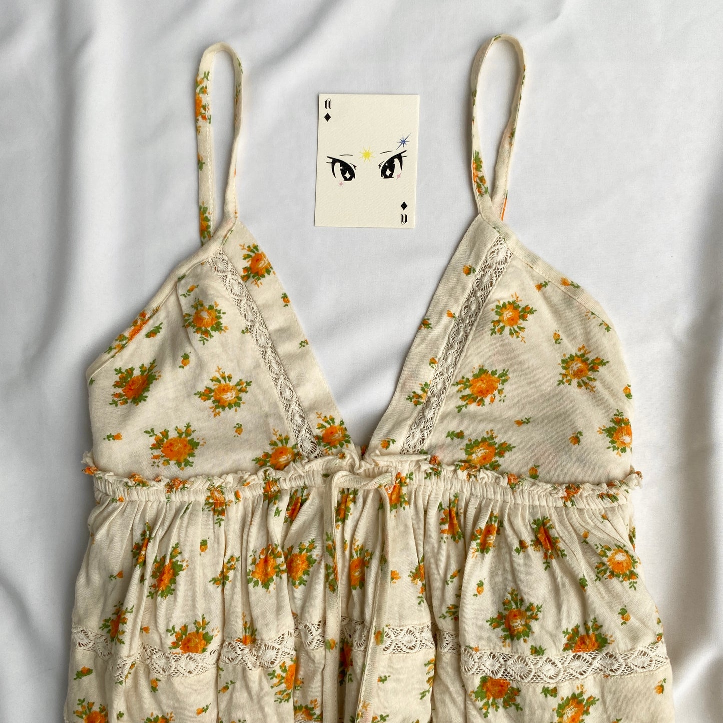 FLORAL BABYDOLL TOP FROM URBAN OUTFITTERS (Two sizes available)