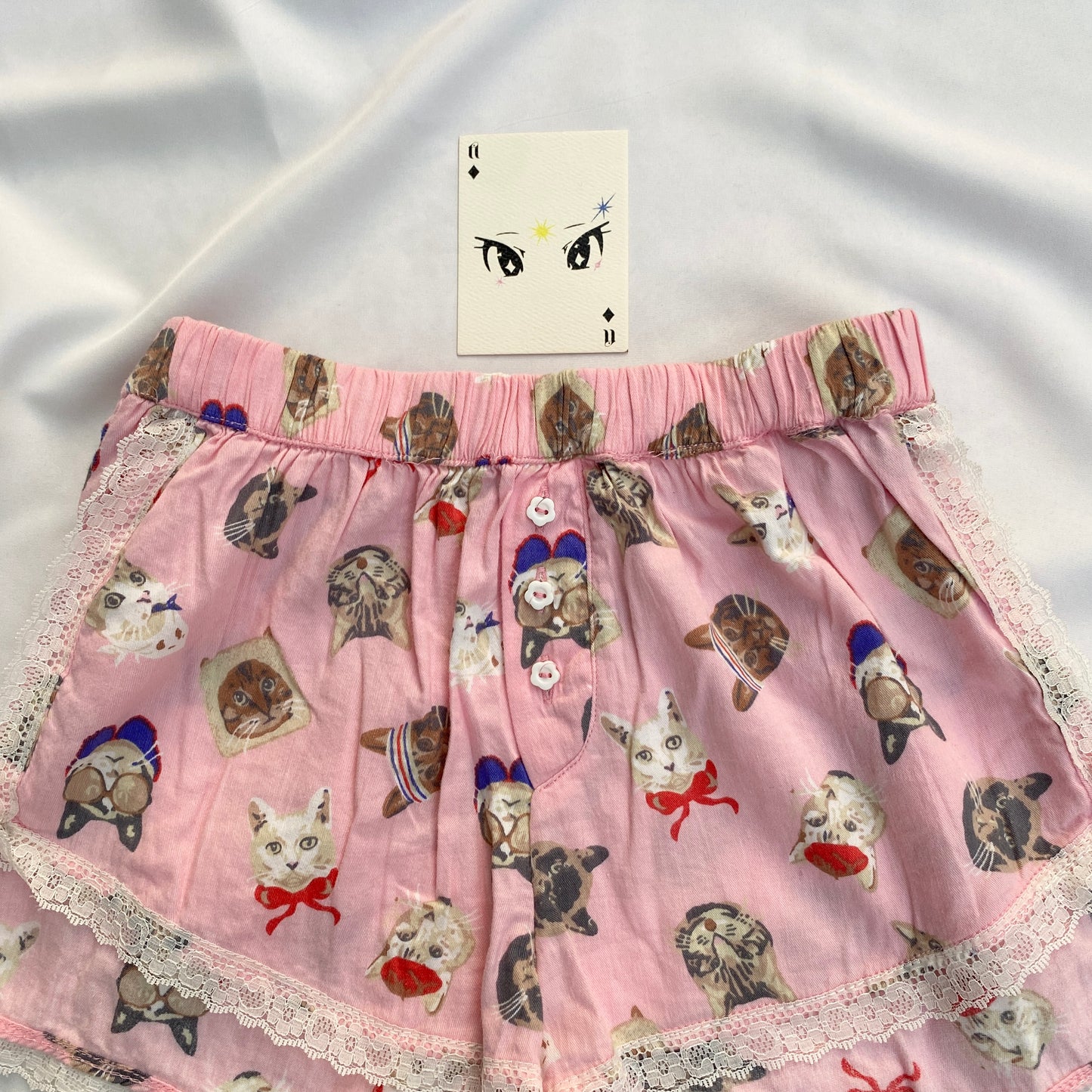 CATS SHORTS FROM URBAN OUTFITTERS ( Waist : 24-28)