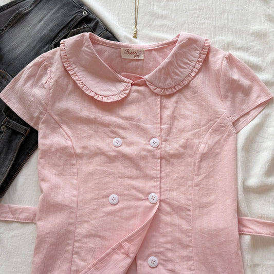 PINK PÉTALE TOP (Bust : 30-34, Upper Waist : 24-28)