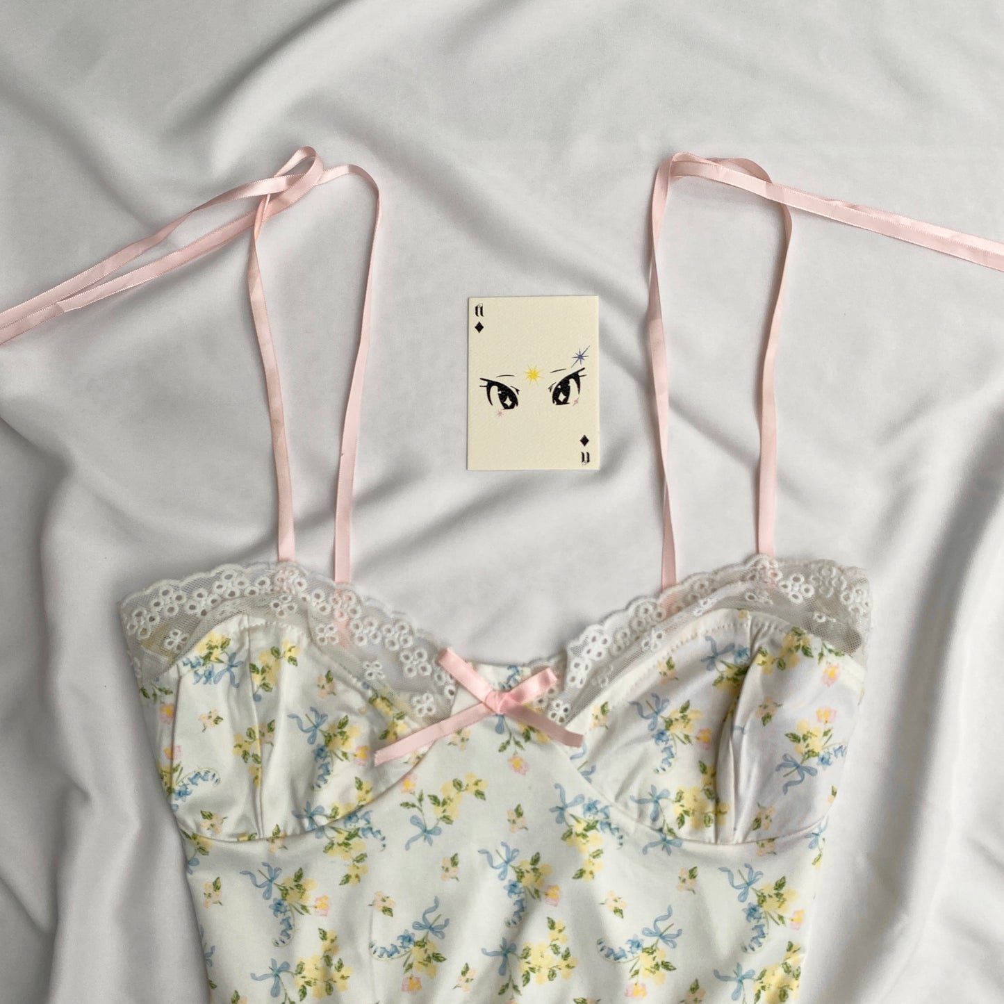 FLORAL TOP (Bust : 32-34, Upper Waist : 26-32)