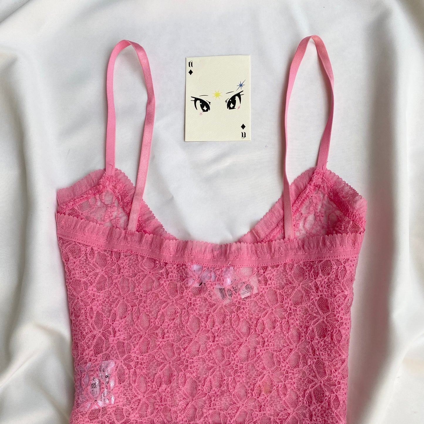 PINK LACE TOP FROM COTTON ON (Bust : 28-32, Upper Waist : 23-26)