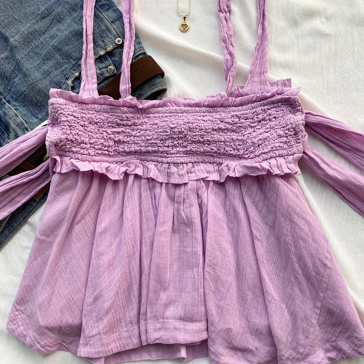 PURPLE TOP FROM FREE PEOPLE (Sizes available)