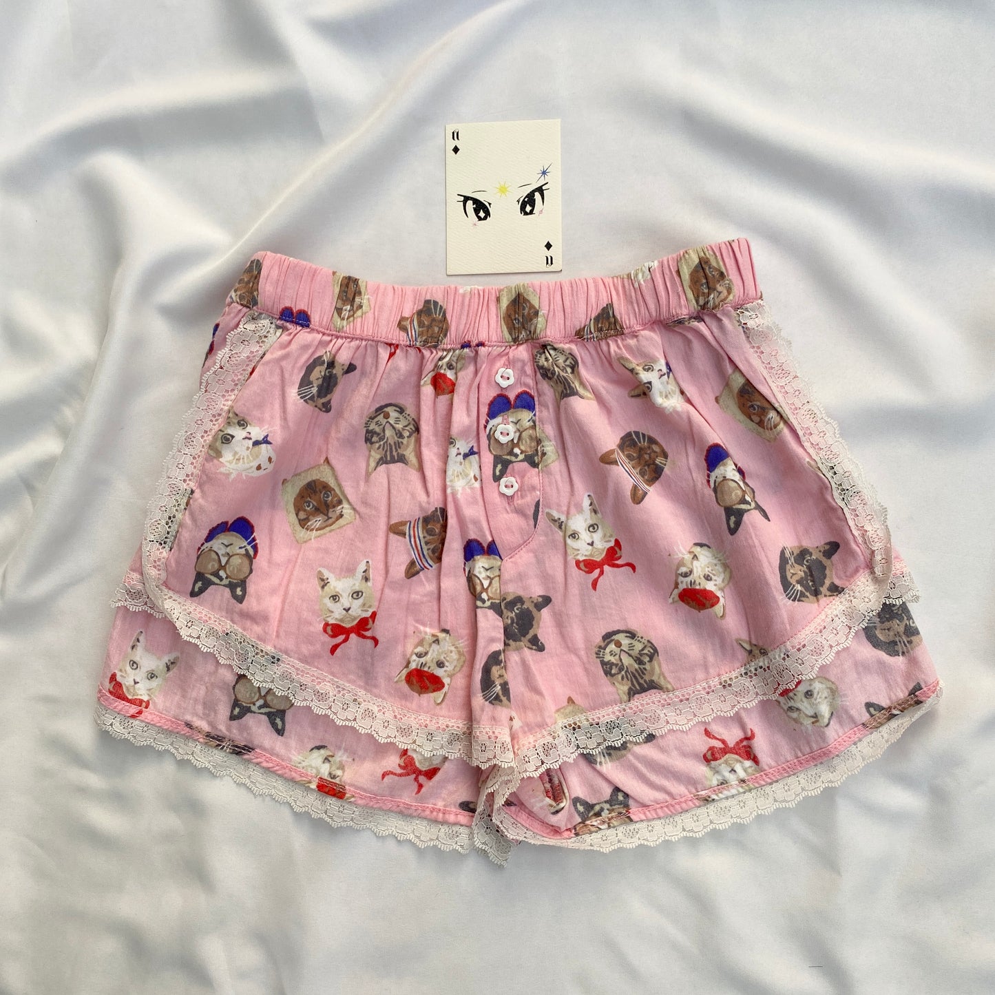 CATS SHORTS FROM URBAN OUTFITTERS ( Waist : 24-28)
