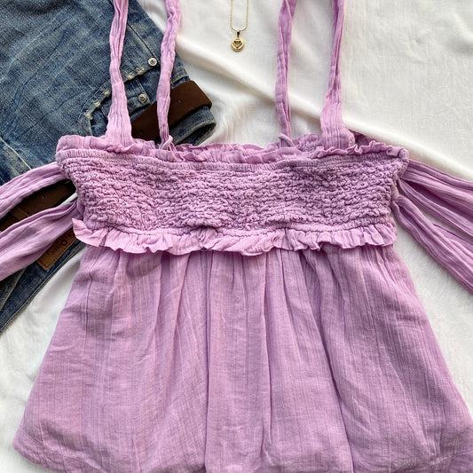 PURPLE TOP FROM FREE PEOPLE (Sizes available)