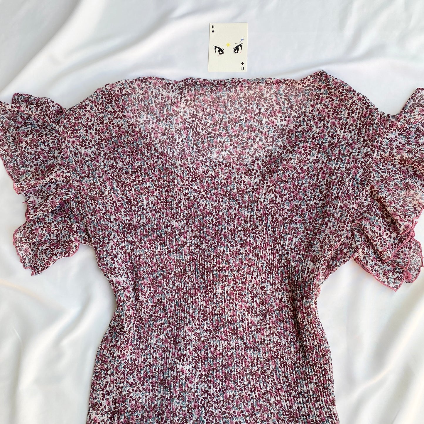 FLORAL SHRUG TOP (Bust : 36-40, Upper Waist : 30-36)