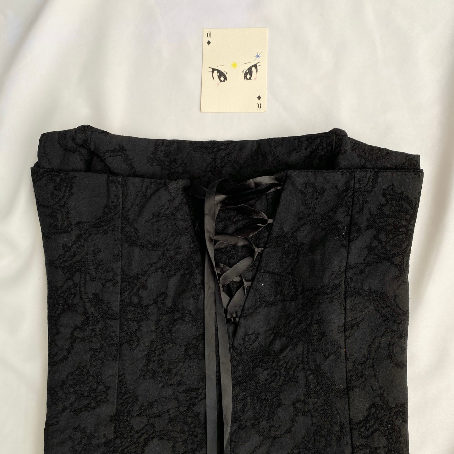 BLACK CORSET (Bust : 34-36, Upper Waist : 30-32)