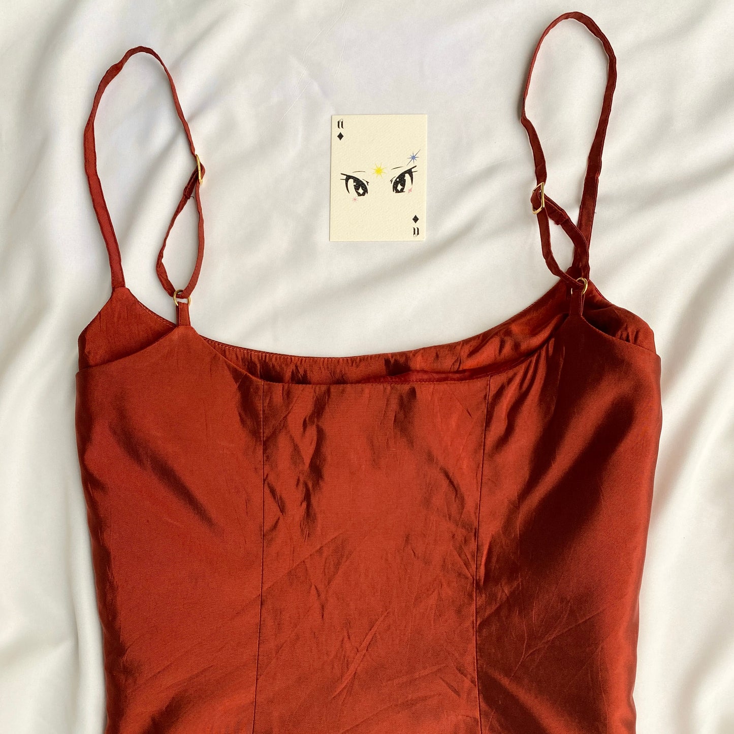 RED CORSET (Bust : 34-36, Upper Waist : 28-30)