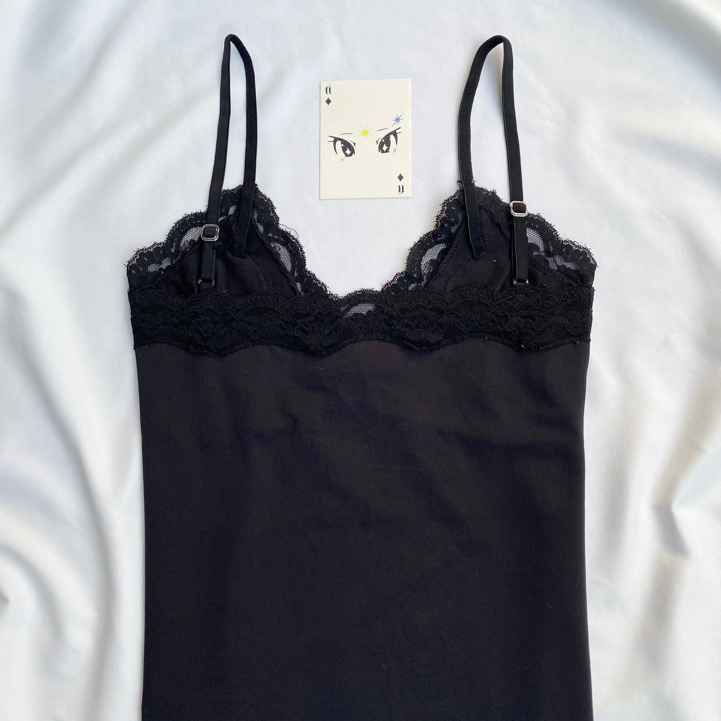 BLACK LACE TOP (Bust : 32-34, Upper Waist : 26-32)