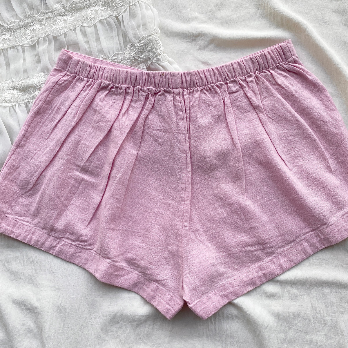 PINK MINI SHORTS FROM FREE PEOPLE (S)