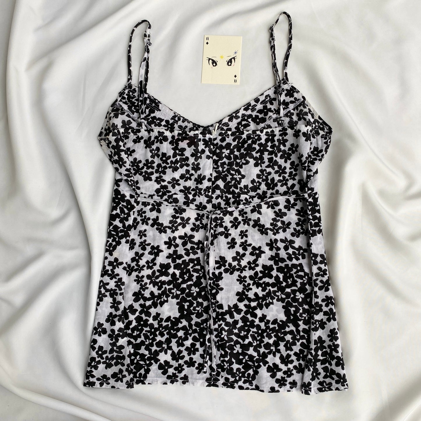 FLORAL CAMI TOP (Bust : 30-34, Upper Waist : 26-32)