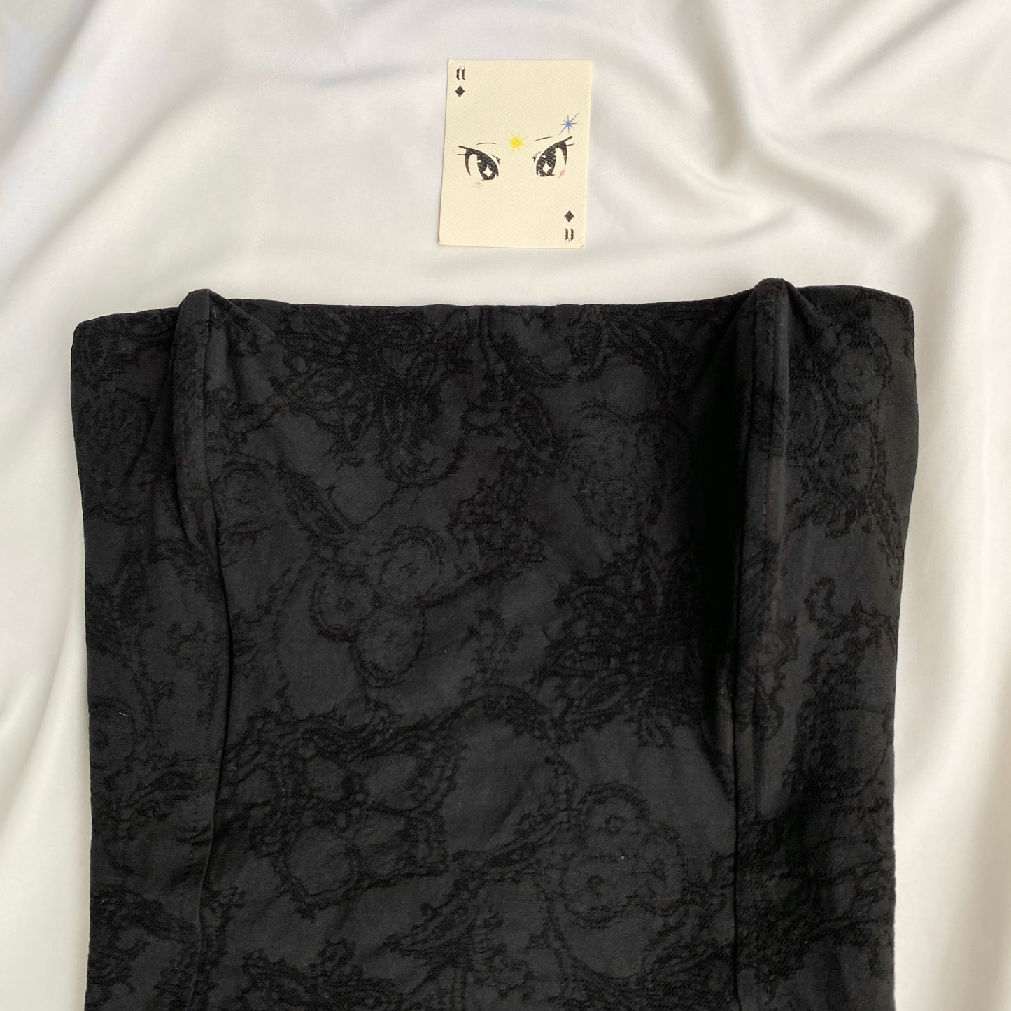 BLACK CORSET (Bust : 34-36, Upper Waist : 30-32)