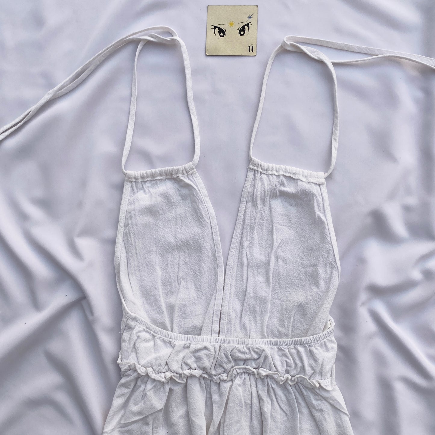 WHITE TOP (BUST : 30-34)