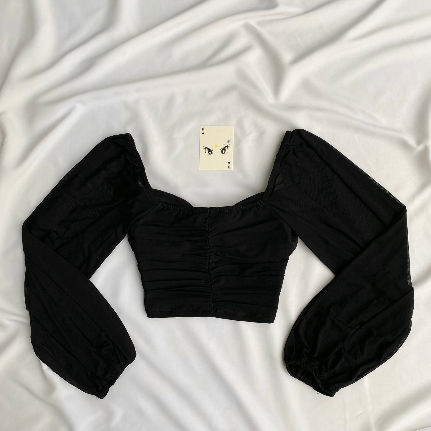 BLACK BUSTIER TOP (Bust : 30-34, Upper Waist : 24-28)