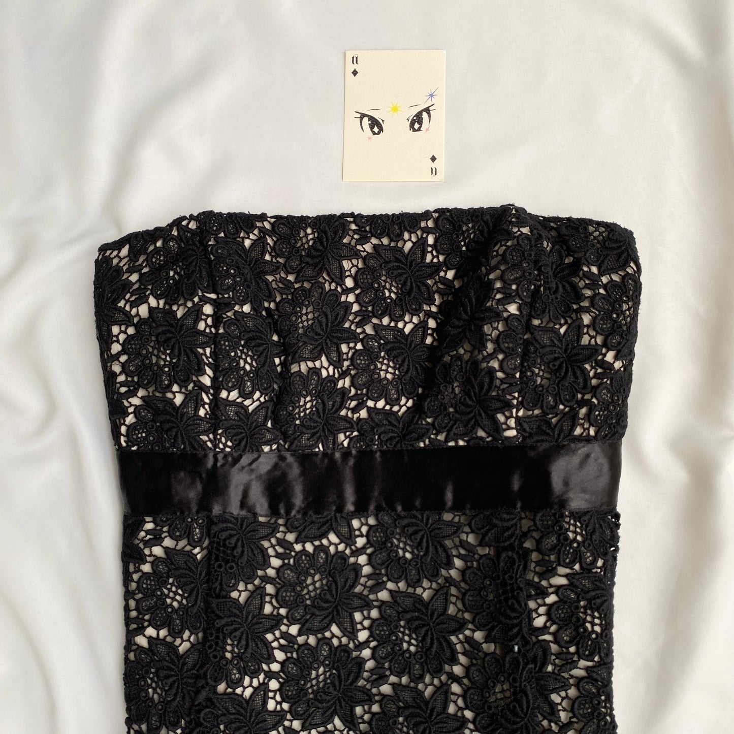 BLACK LACE CORSET FROM NEXT (Bust : 32-34, Upper Waist : 26-28)