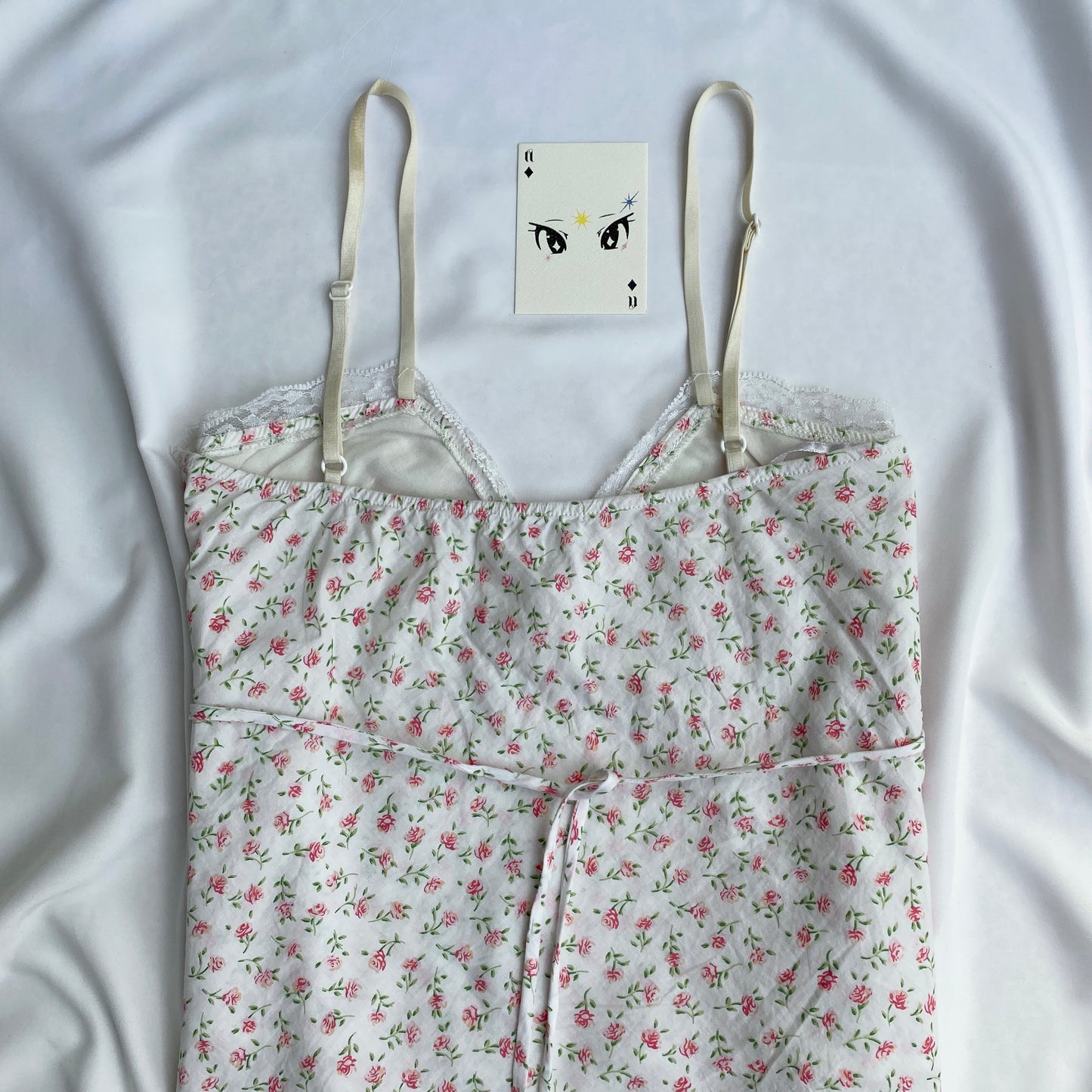 FLORAL TOP (Bust : 32-34, Upper Waist : Free)