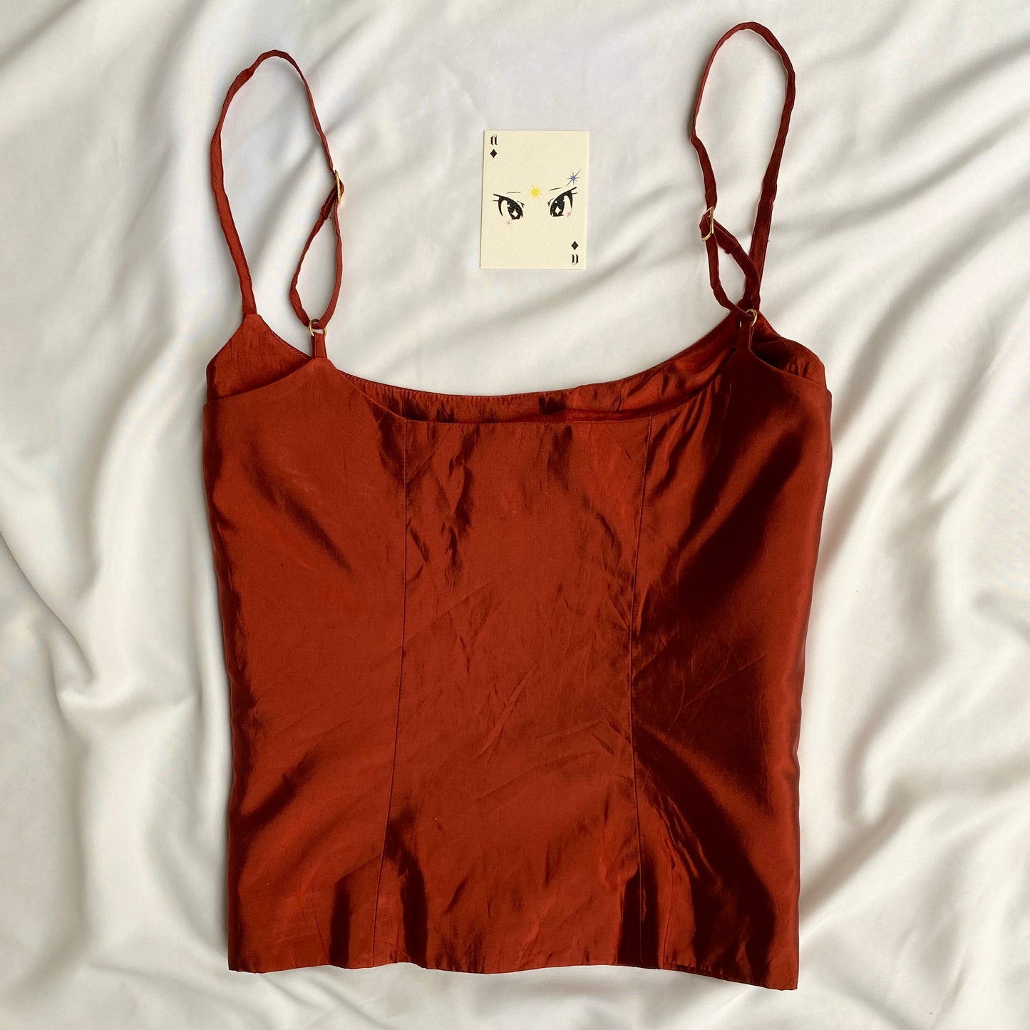 RED CORSET (Bust : 34-36, Upper Waist : 28-30)
