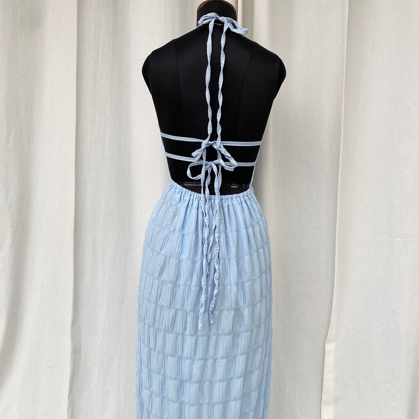 SUNKISSED DRESS IN PASTEL BLUE (Bust : 28-34, Upper Waist : 24-30)