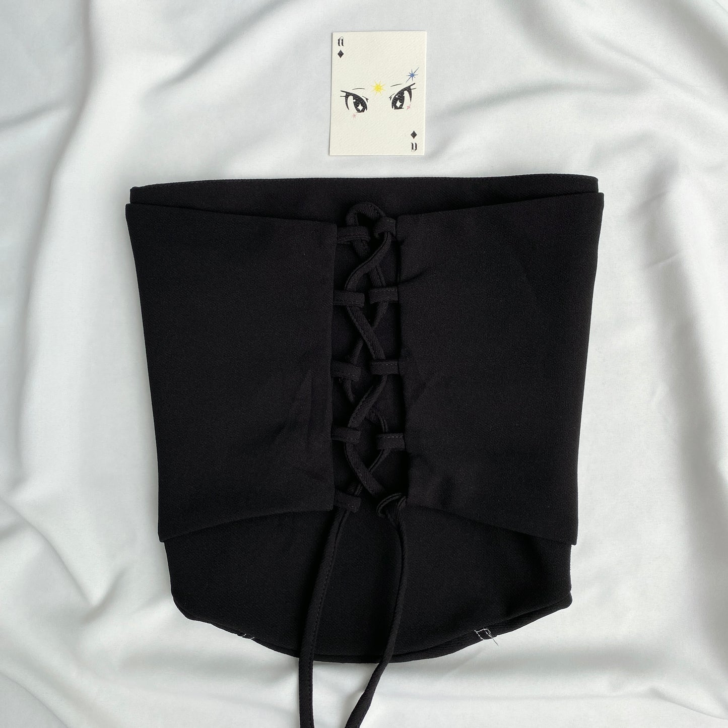 BLACK CORSET (Bust 30-34, Upper Waist : 26-28)