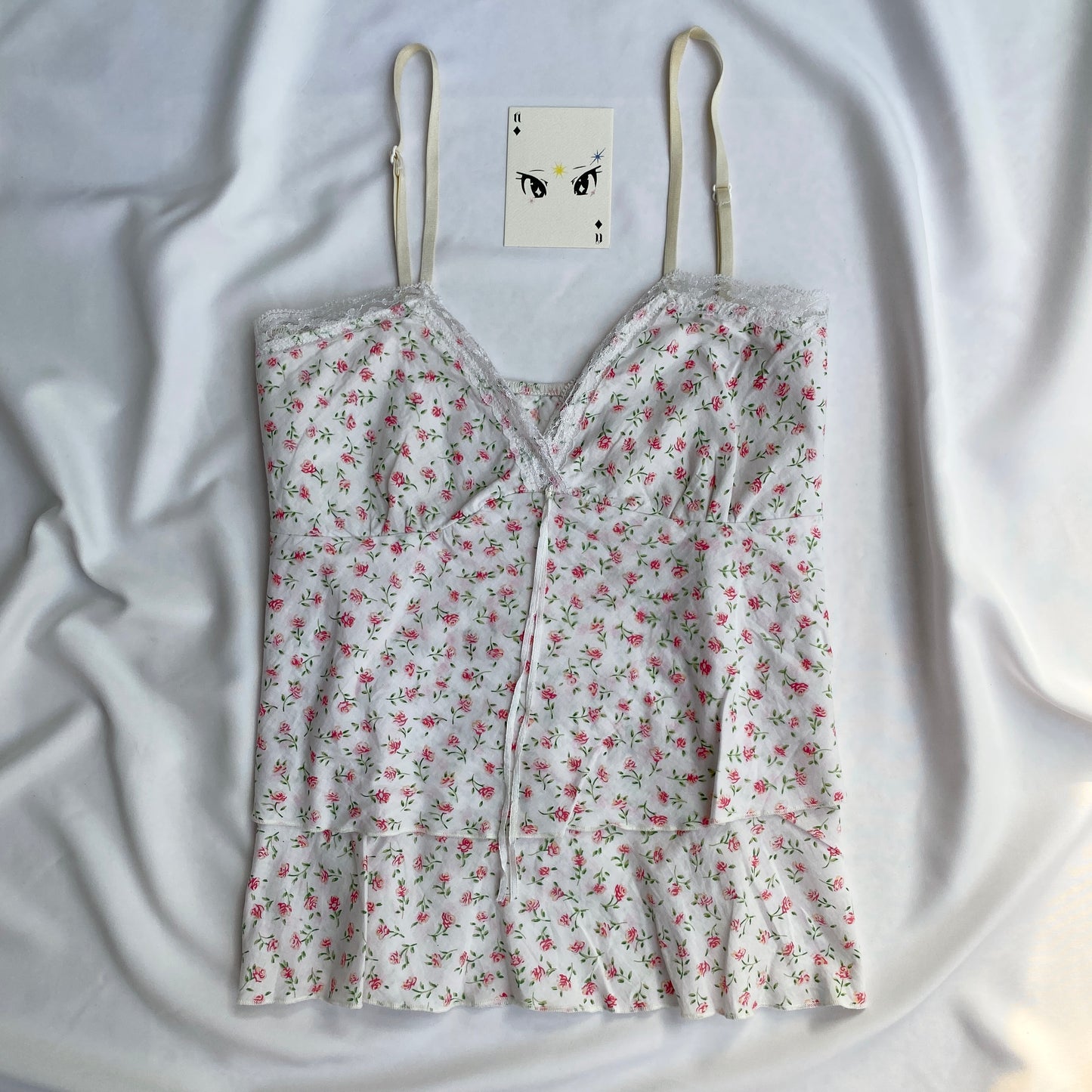FLORAL TOP (Bust : 32-34, Upper Waist : Free)