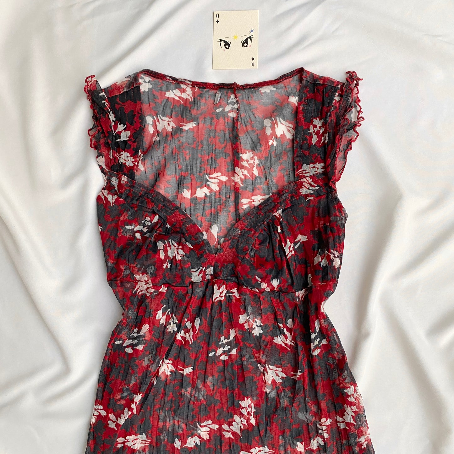 FLORAL TOP (Bust : 34-36, Upper Waist : 28-34)