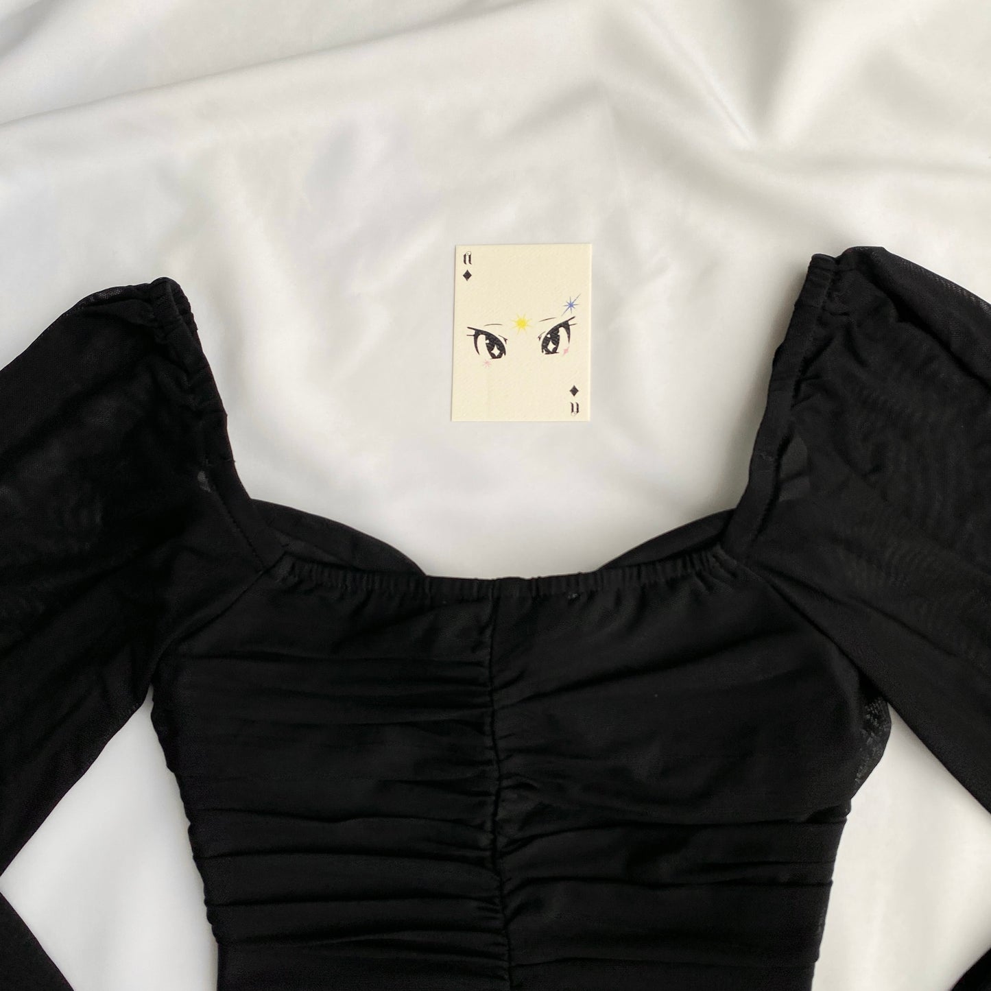 BLACK BUSTIER TOP (Bust : 30-34, Upper Waist : 24-28)