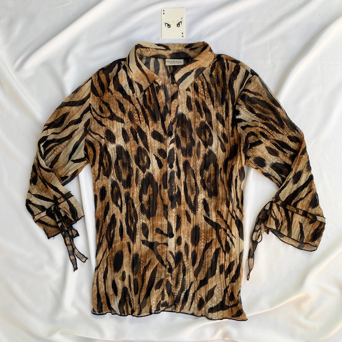ANIMAL PRINT SHIRT (Fits Bust : 34-38, M/L)