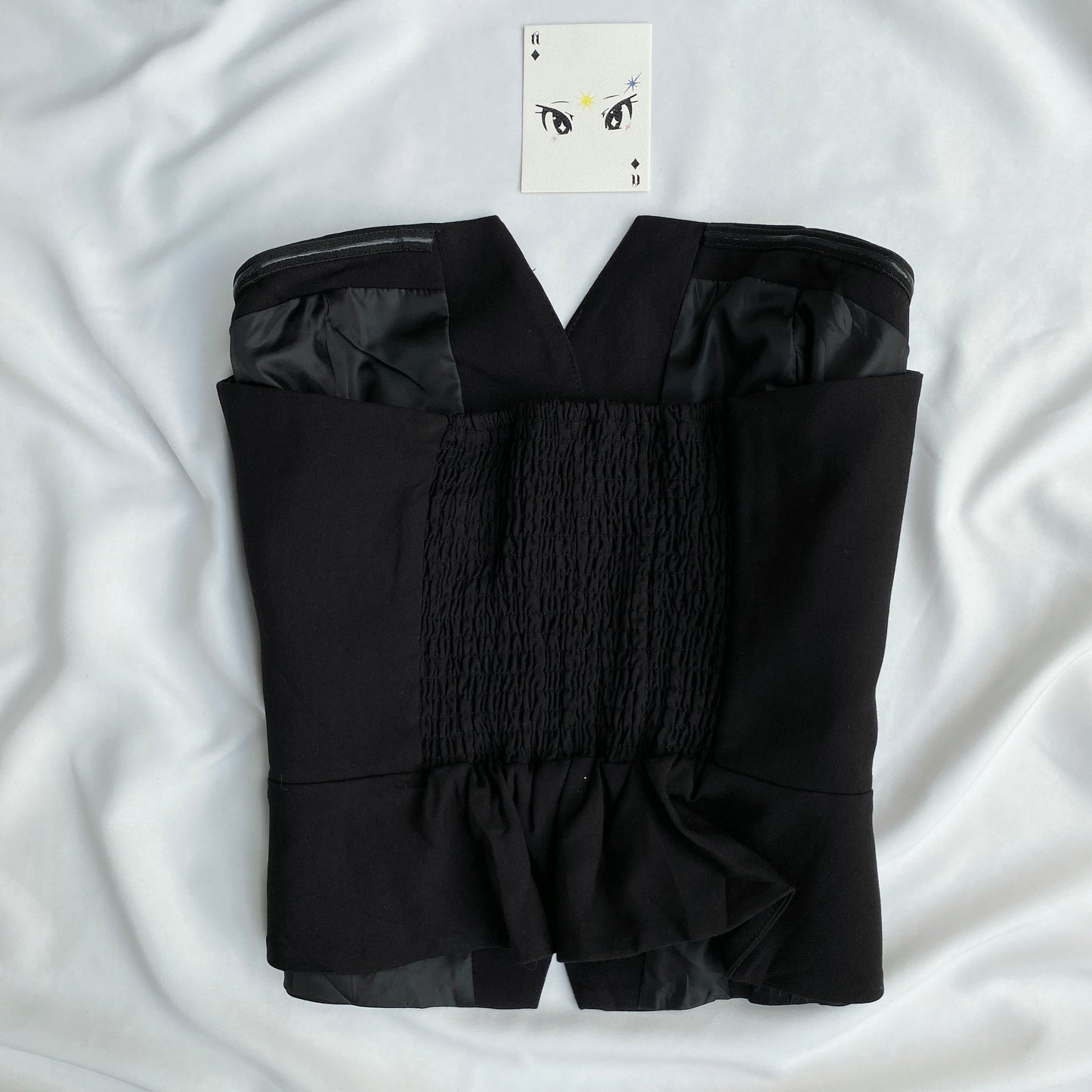 BLACK VEST (Bust : 34-38, Upper Waist : 30-34)