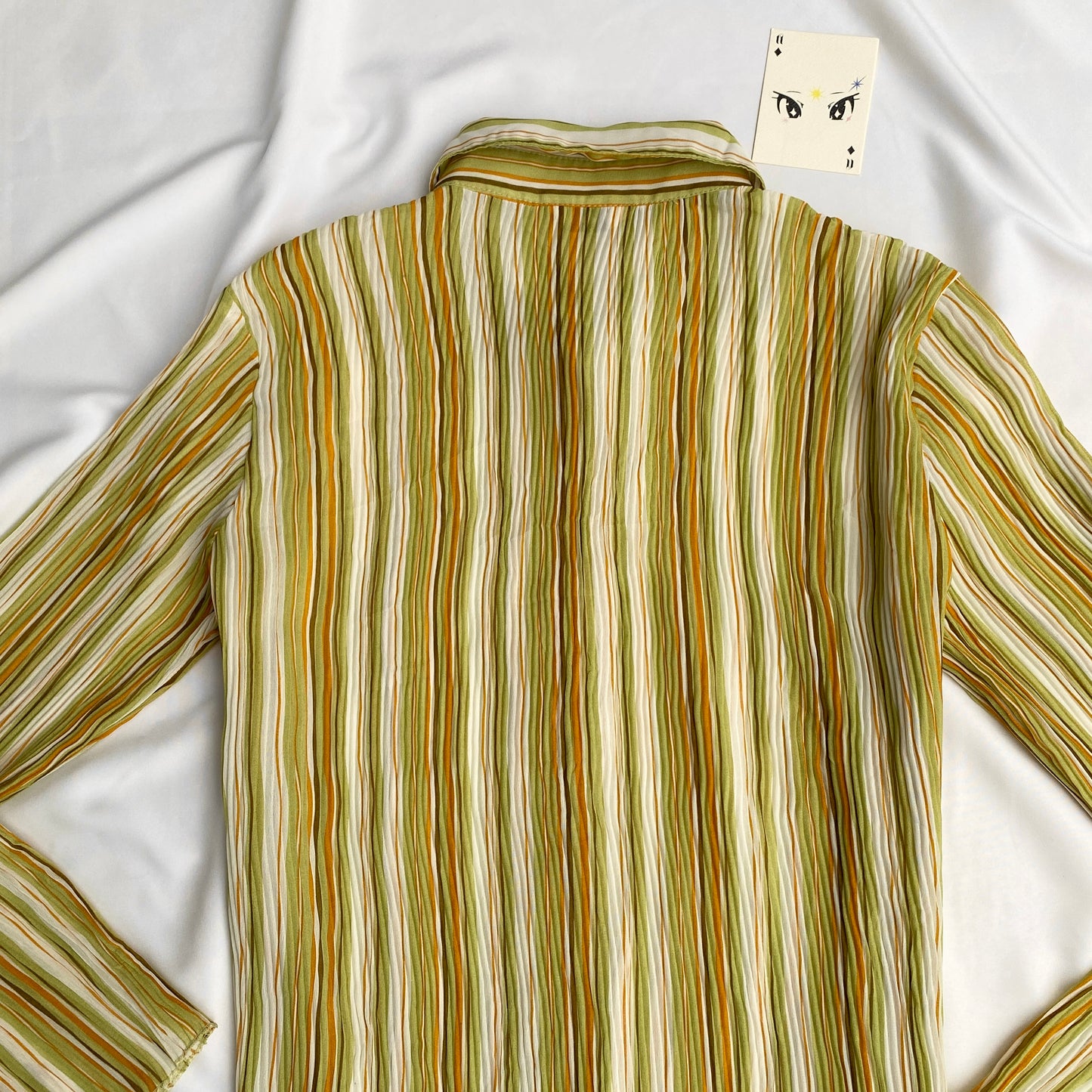 STRIPED SHIRT (Bust : 38-44, Upper Waist : FREE)