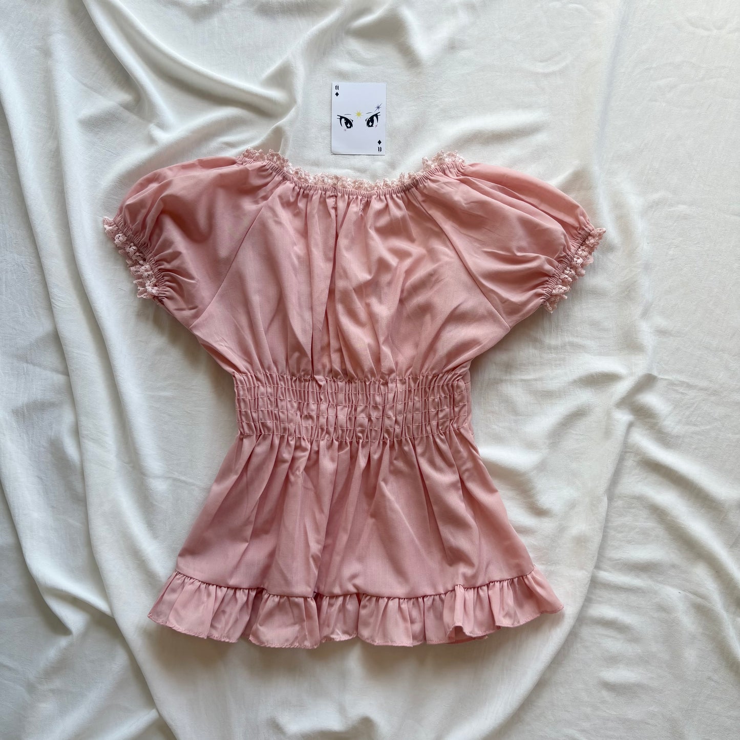 PINK TOP (Bust : 32-34, Upper Waist : 24-28)