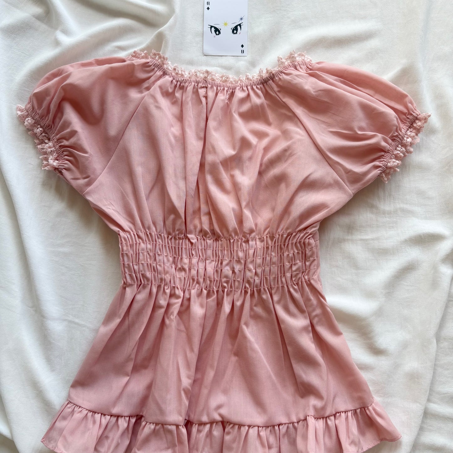 PINK TOP (Bust : 32-34, Upper Waist : 24-28)