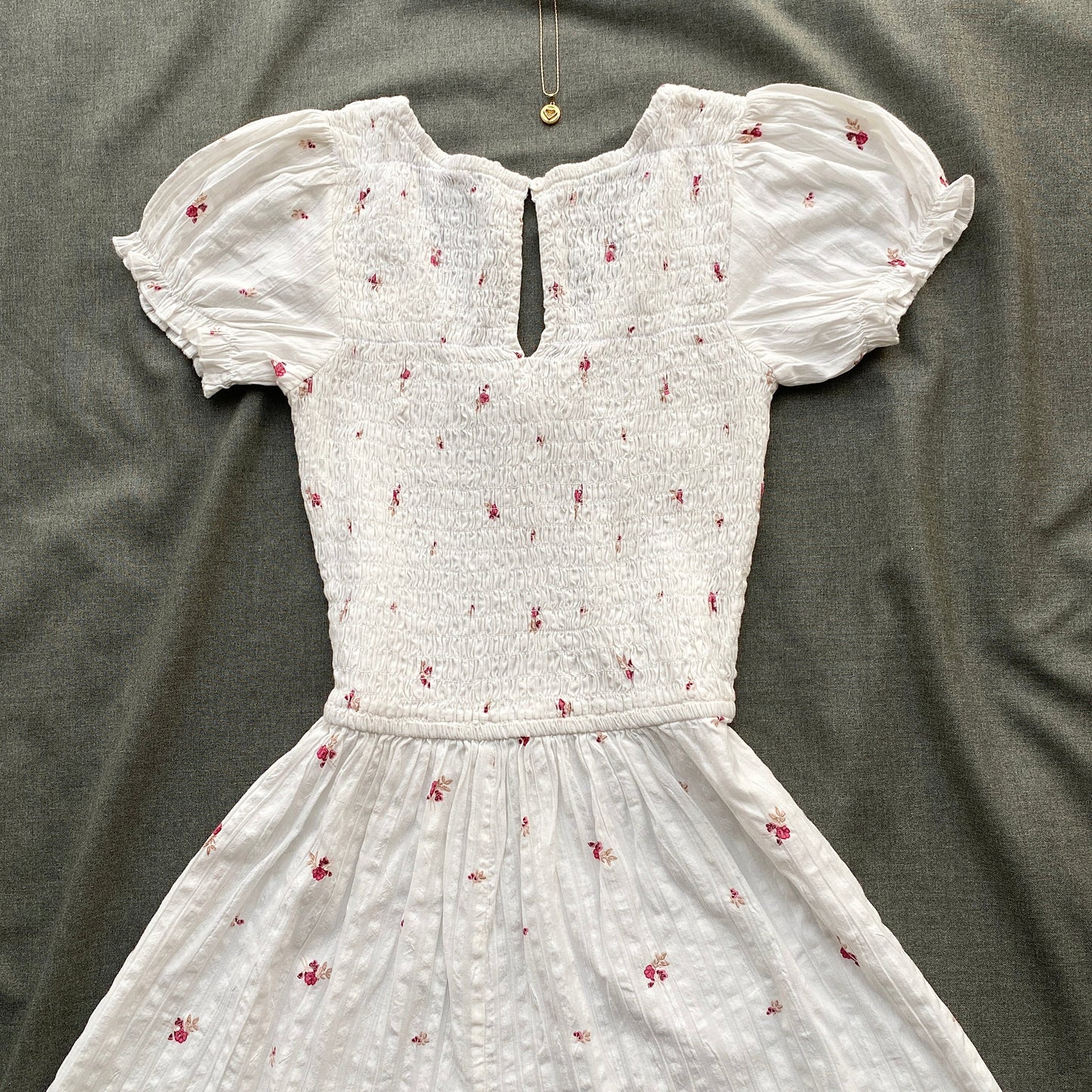 WHITE FLORAL ROMPER FROM COTTON ON (Sizes available)