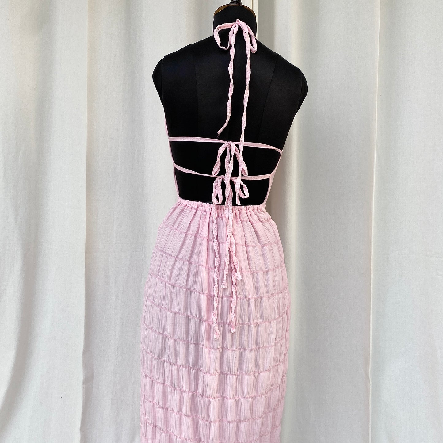 SUNKISSED DRESS IN PASTEL PINK (Bust : 28-34, Upper Waist : 24-30)
