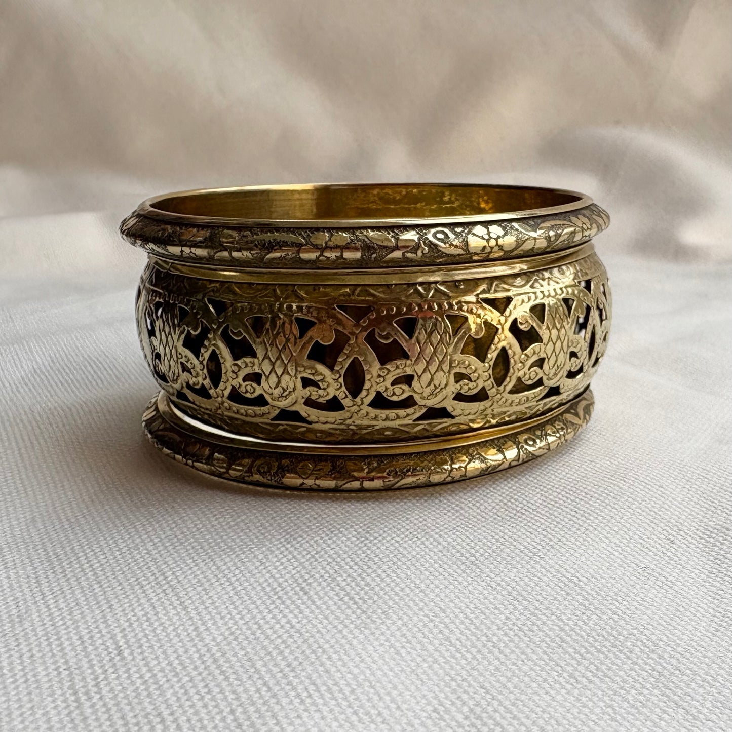 GOLD BANGLE SET (Set of Three)