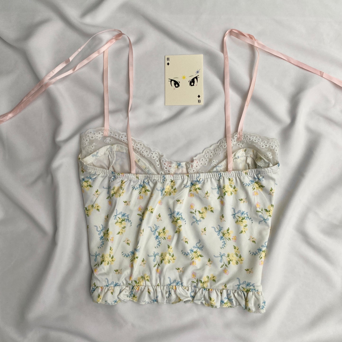 FLORAL TOP (Bust : 32-34, Upper Waist : 26-32)