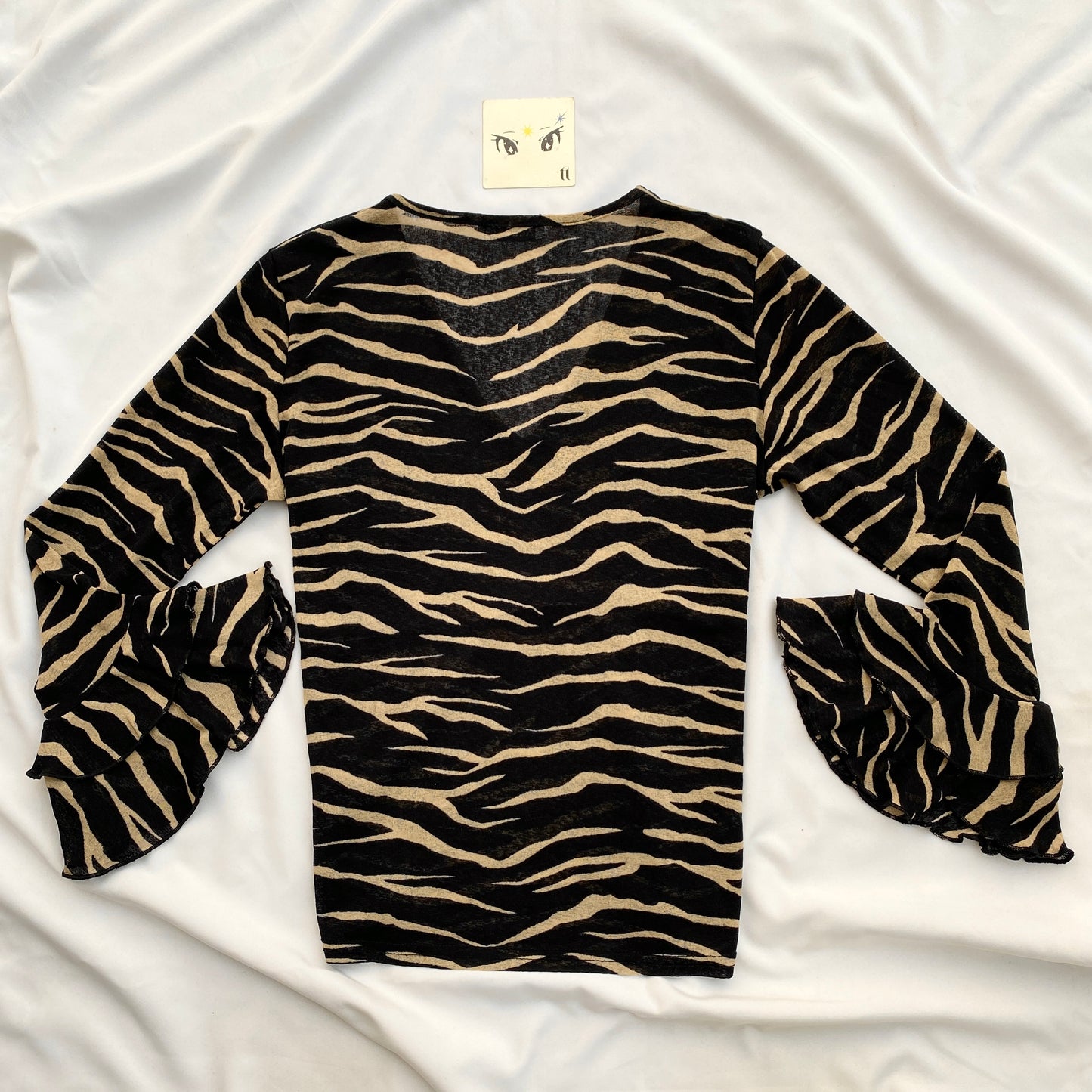 Y2K FLARED TOP