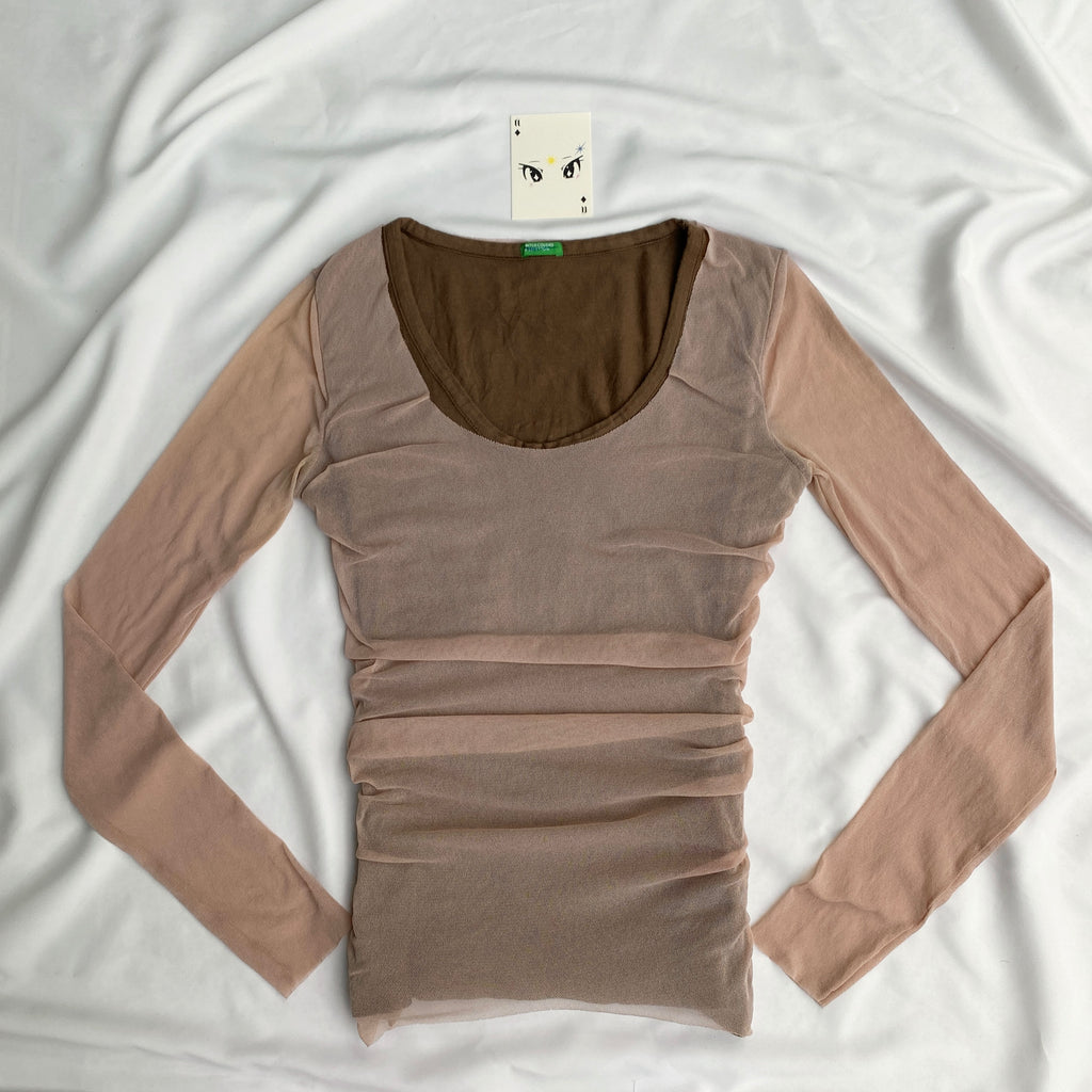 FULL SLEEVED TOP FROM UCB (Bust : 30-34, Upper Waist : 24-28)