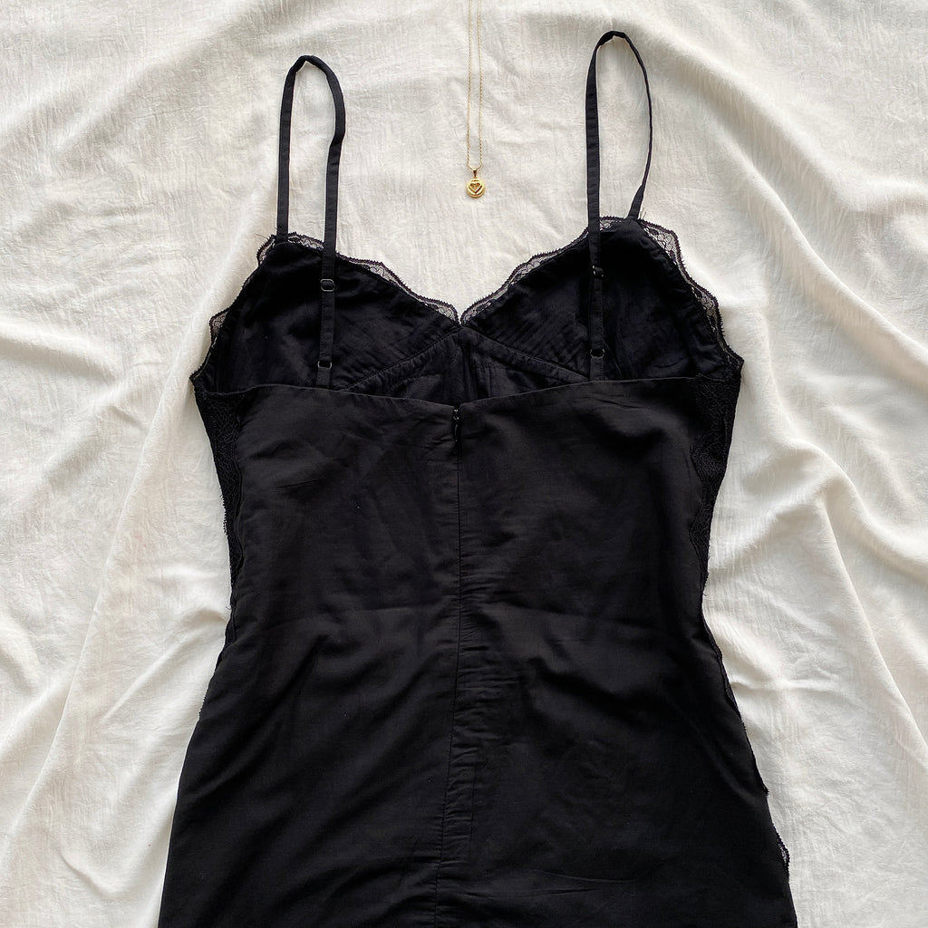 BLACK LACE DRESS FROM ZARA (Bust : 32-34, Upper Waist : 28-32)