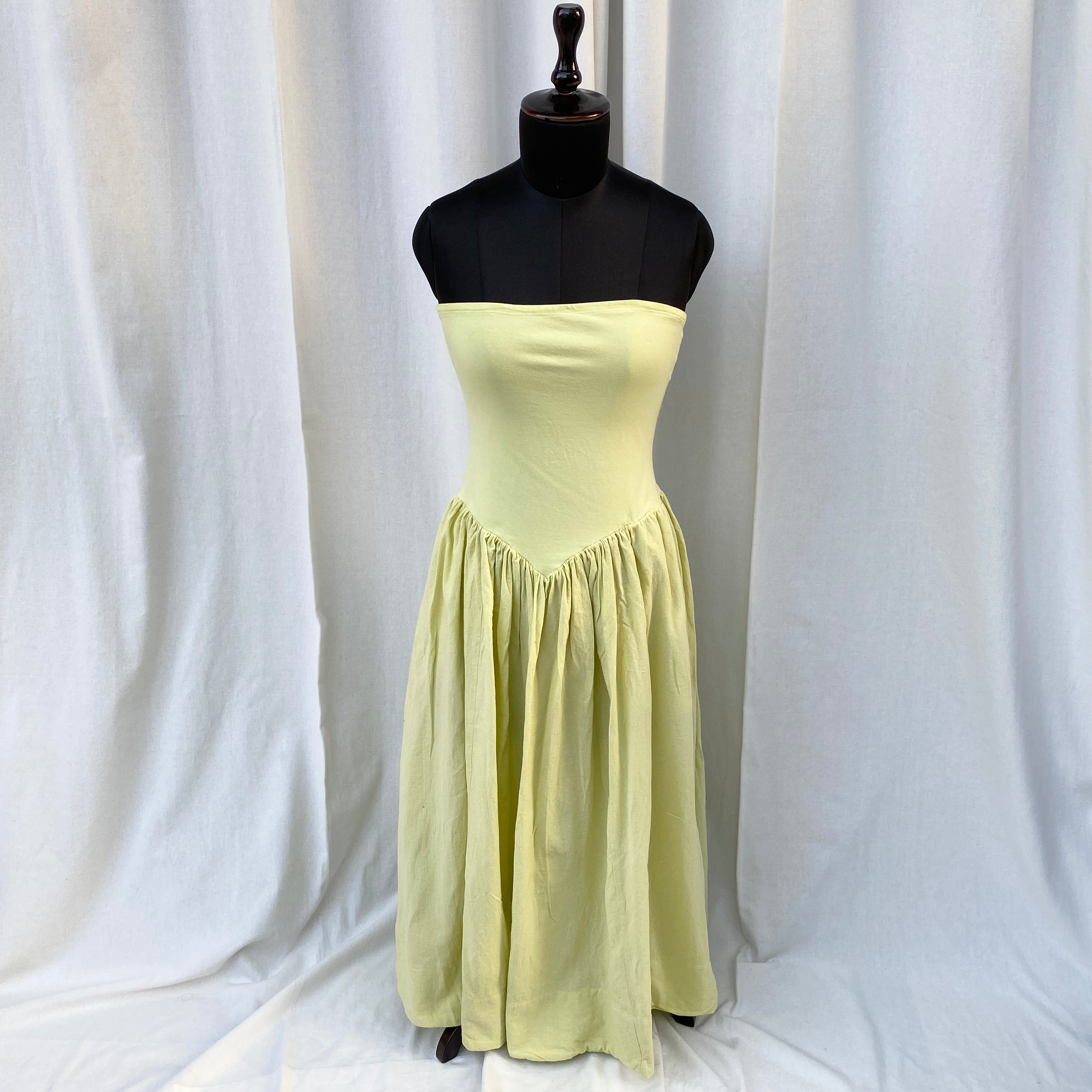 LIME DRESS FROM FREE PEOPLE (Bust : 30-34, Upper Waist : 28-32)