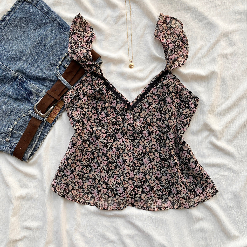 DITSY FLORAL TOP (Sizes available)