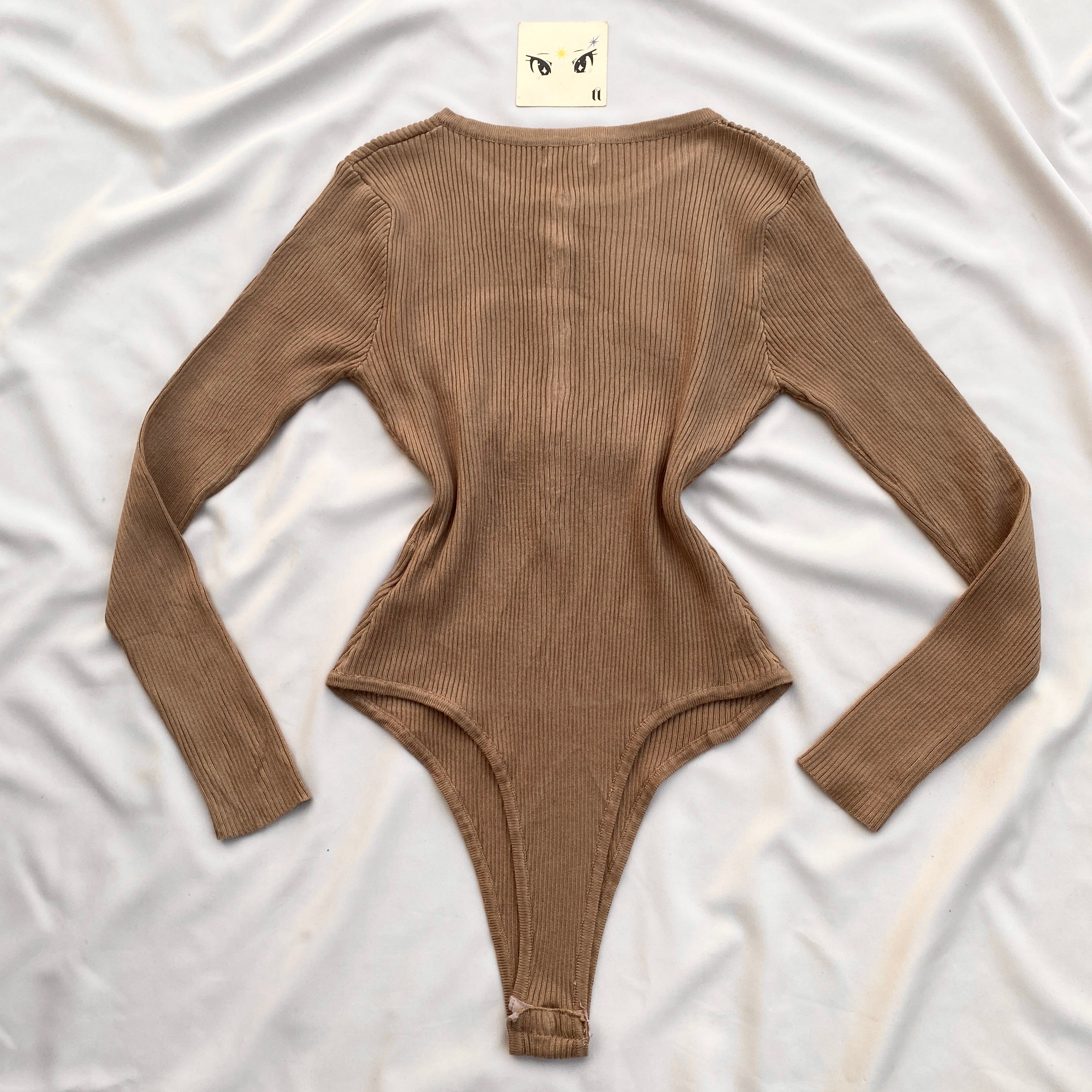 BEIGE BODYSUIT (Bust : 30-34, Upper Waist : 24-34)