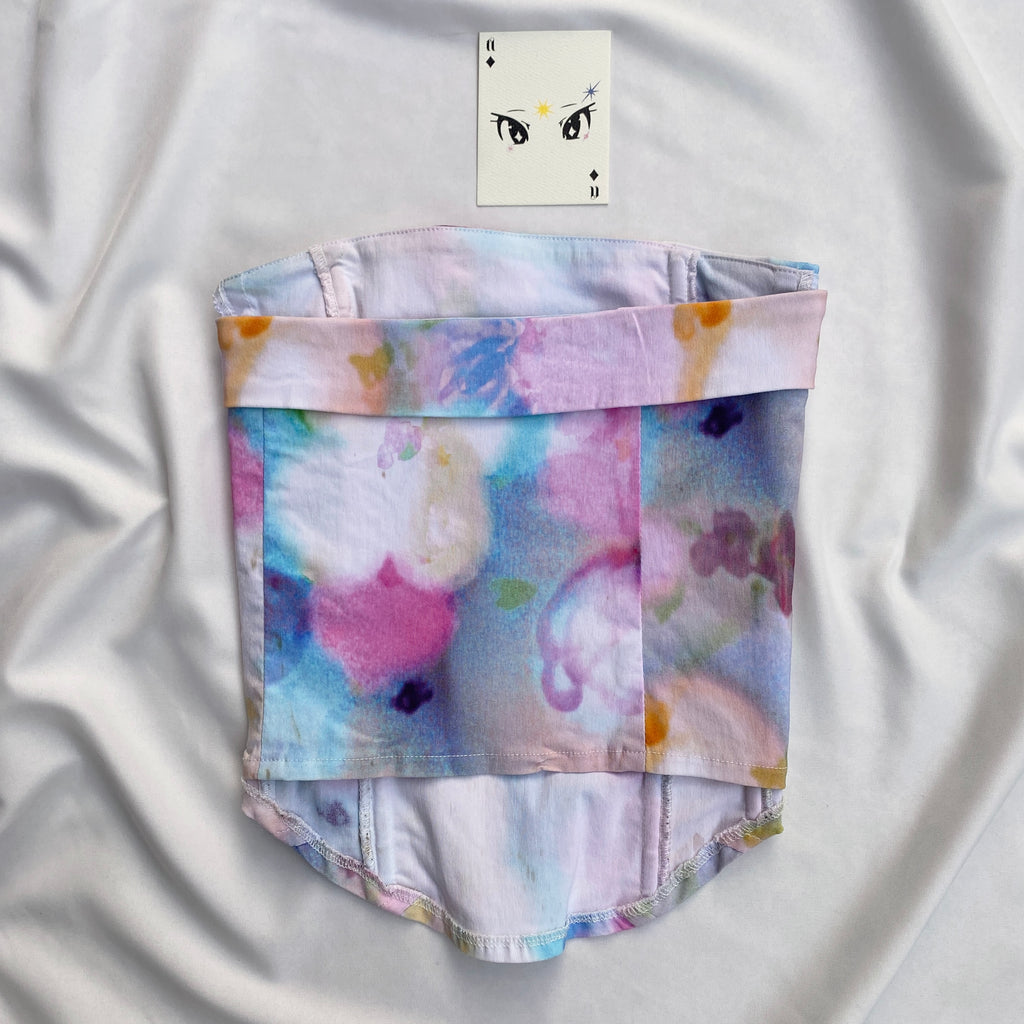 TIE DYE CORSET FROM GLASSONS (Bust : 28-32, Upper Waist : 24-28)