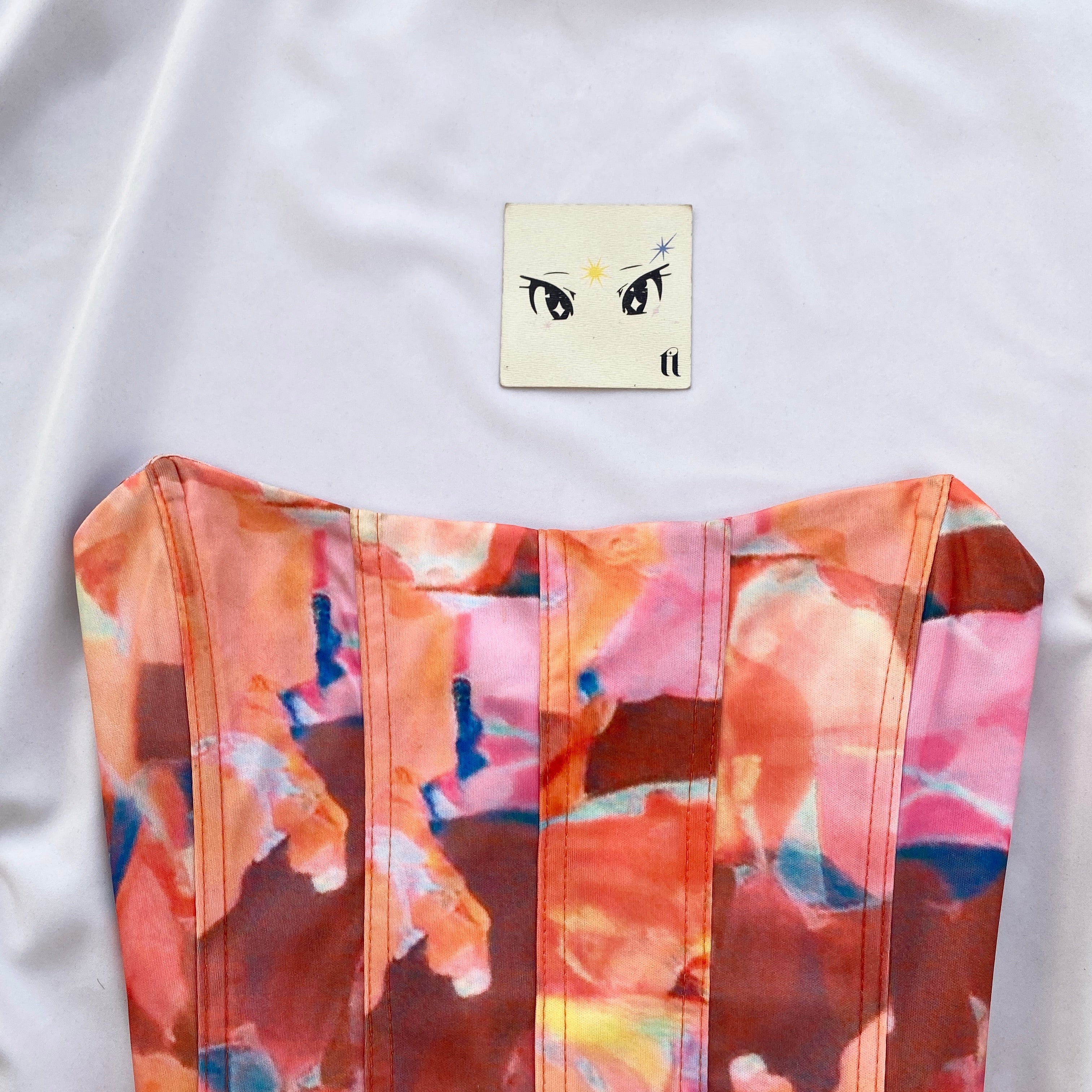 MULTI COLOURED CORSET (Bust : 30-34, Upper Waist : 27-32)