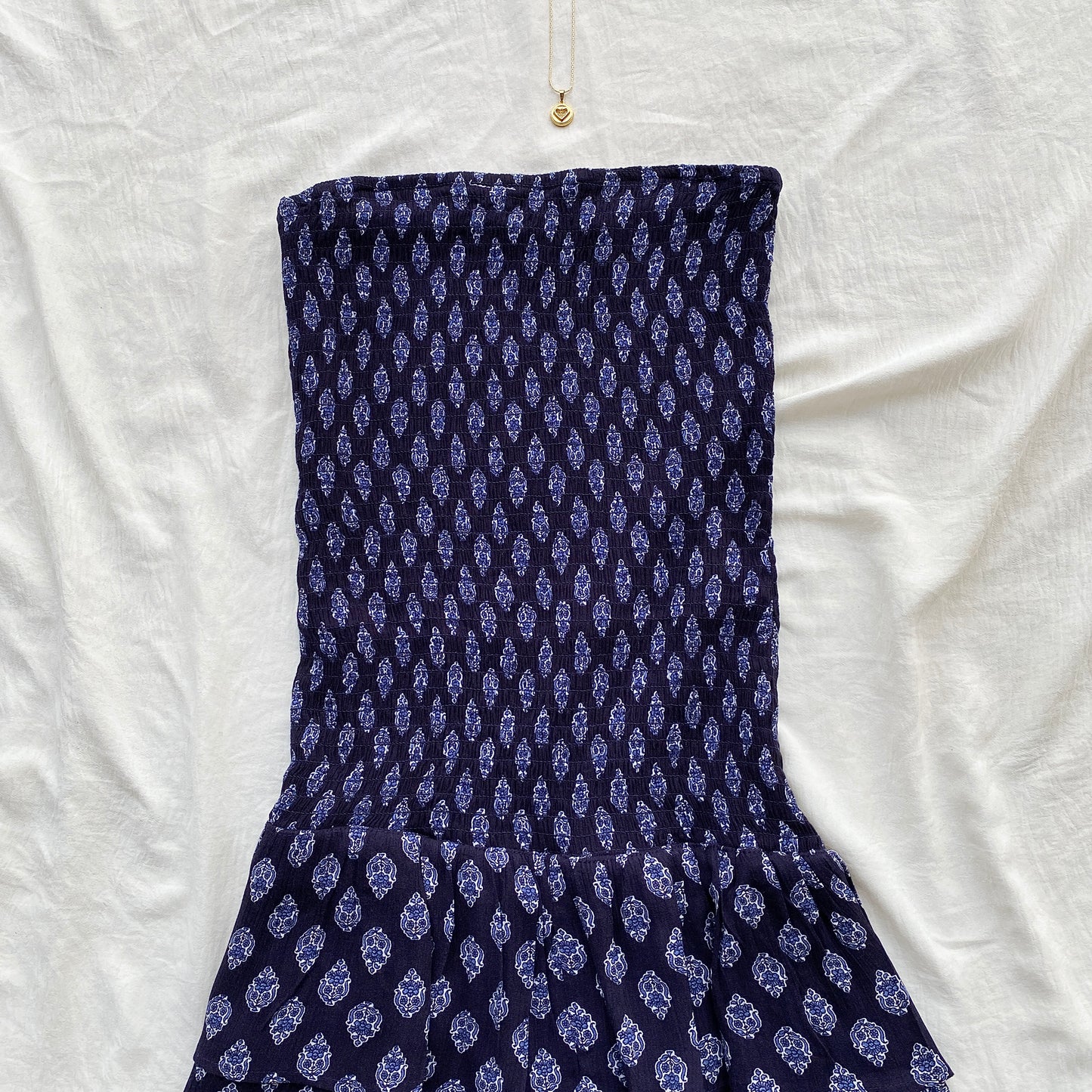 NAVY BLUE TUBE DRESS FROM STRADIVARIUS (Sizes available)