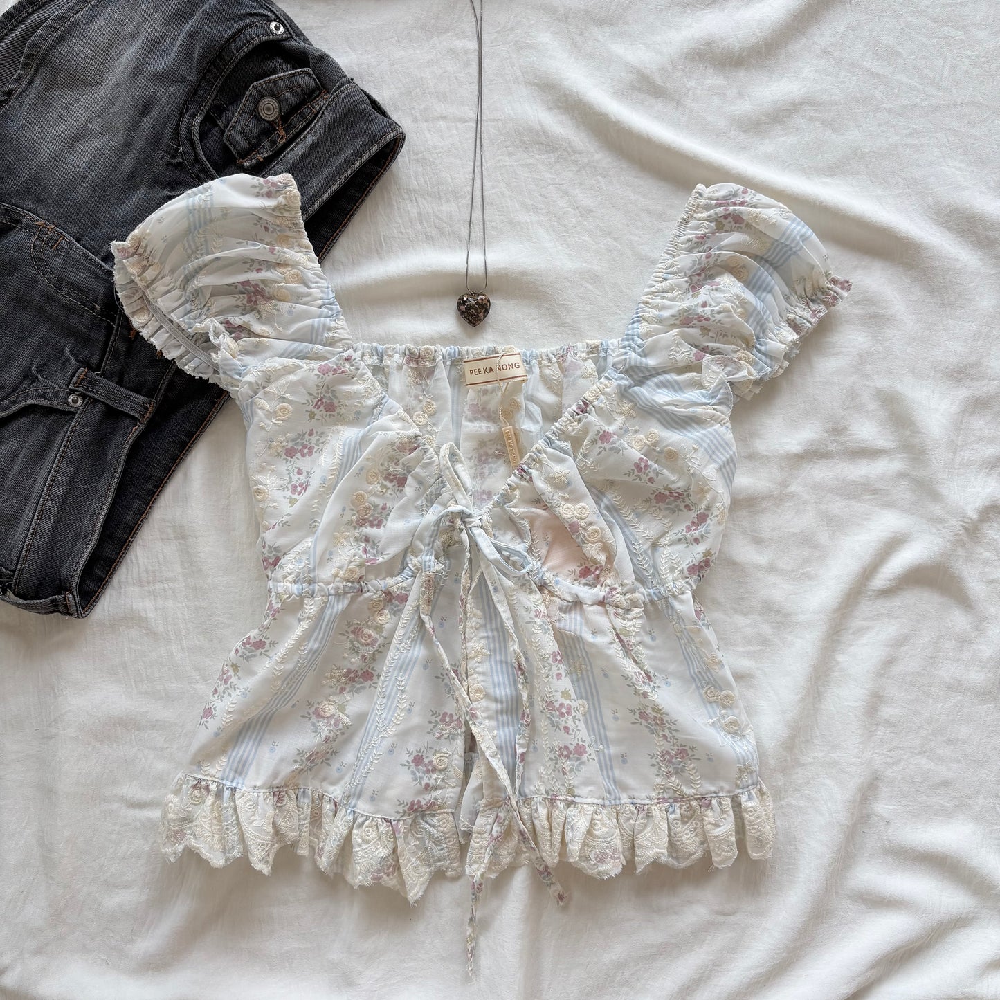 BLUEBELL TOP (Bust : 30-34, Upper Waist : 24-29)