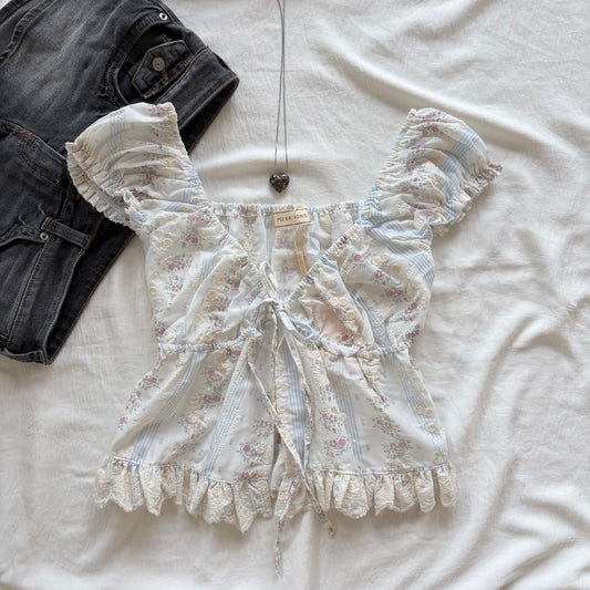 BLUEBELL TOP (Bust : 30-34, Upper Waist : 24-29)